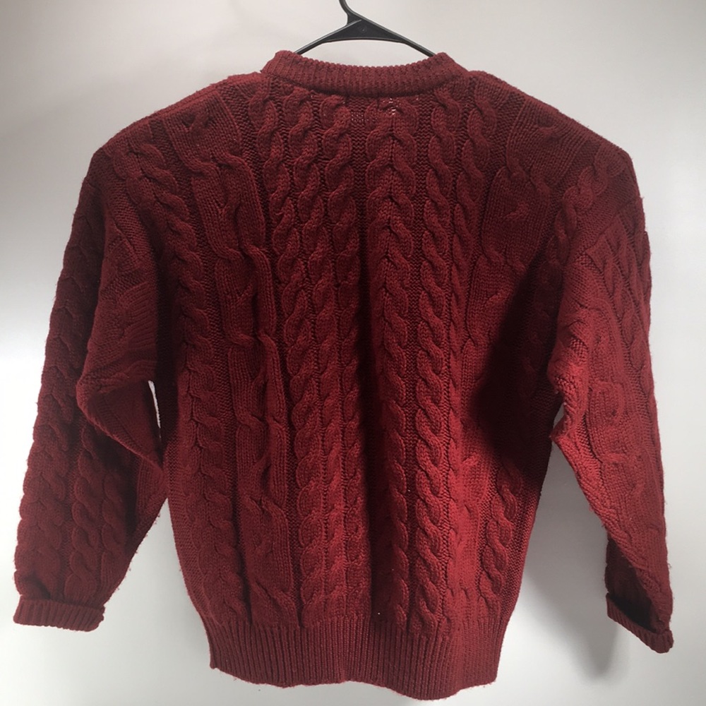 Structure Red Sweater - Picture 3 of 3